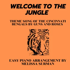 "Welcome to the Jungle" Easy Piano Arrangement